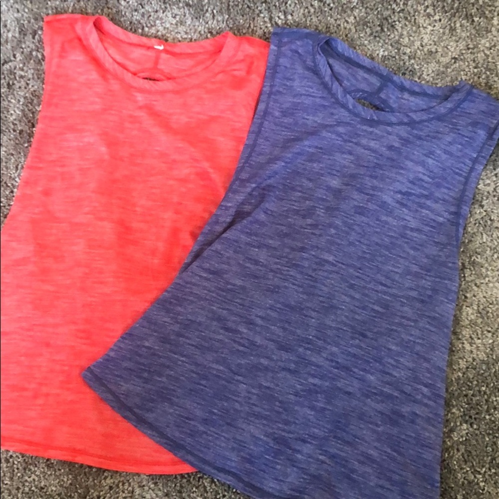 Lululemon Fast as Light Muscle Tanks
